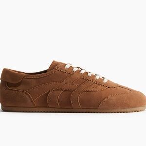 H&M Brown Suede Sneakers